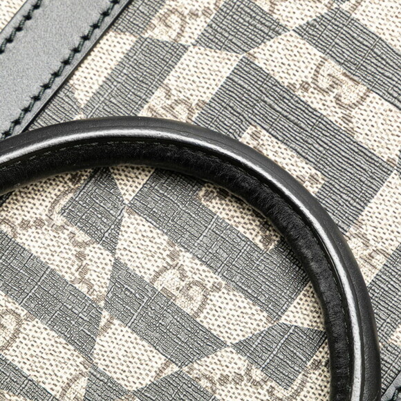 GUCCI Black Leather Shoulder Bag - Picture 4 of 10